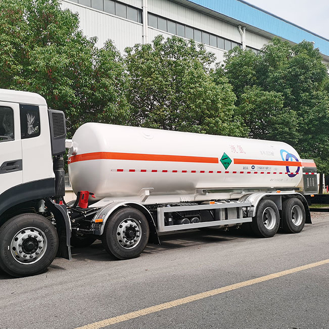 Semirreboque criogênico de oxigênio líquido LOX LIN Lorry Road Tankers